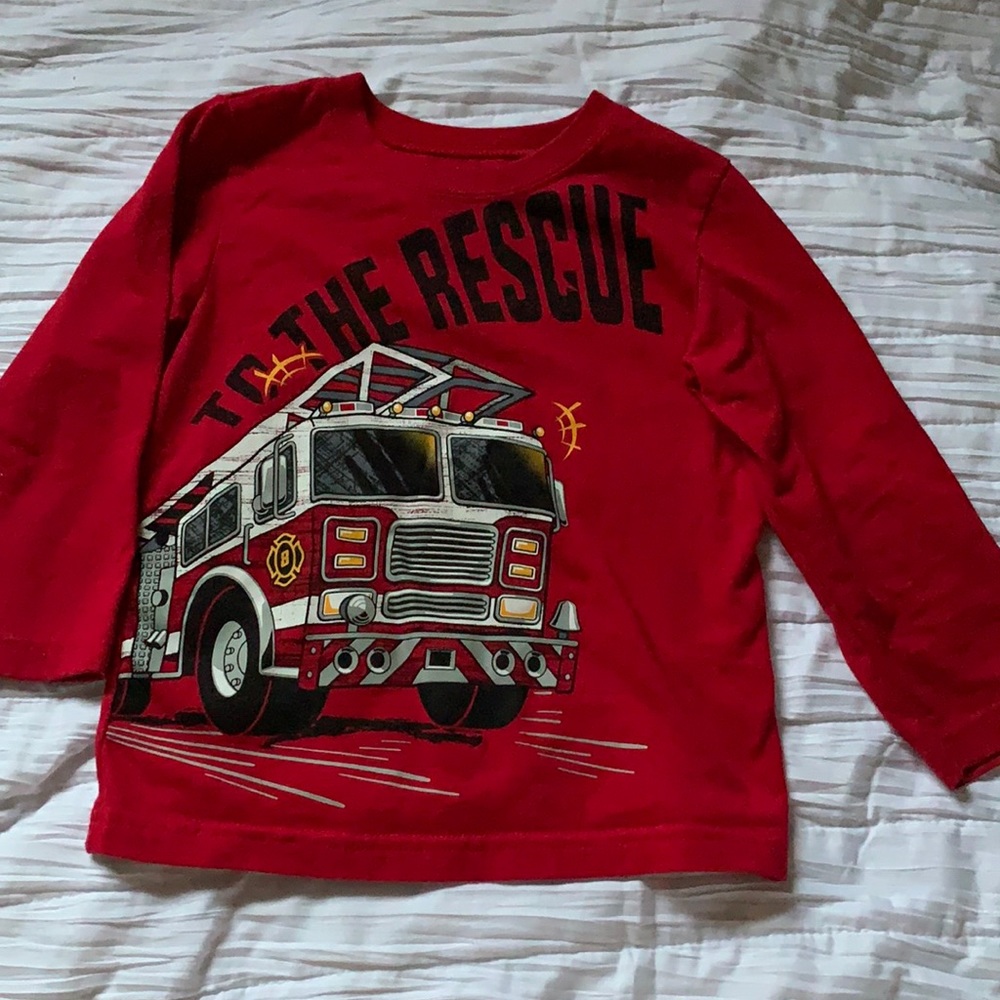 Garanimals Toddler Firetruck Shirt